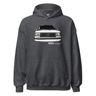 Brick Nose OBS Truck Hoodie in grey